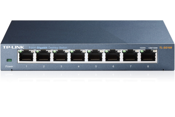 TP-LINK 8-port Metal Gigabit Switch TLSG108