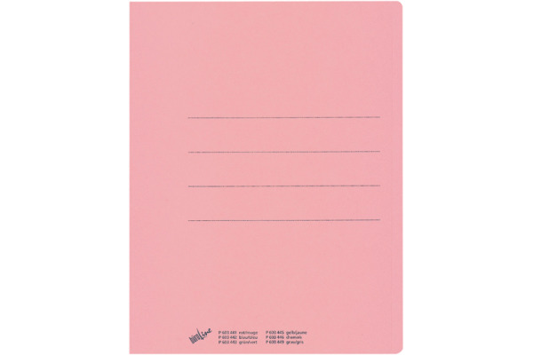 BÜROLINE Einlagemappe Recycling A4 25040045P rot 240g/m2 100 Stück