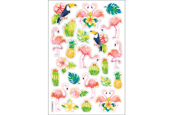 FOLIA Epoxy-Sticker 10x15cm 16304 Tropical