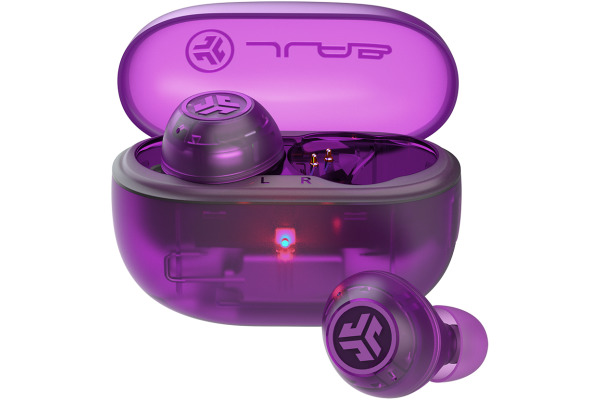 JLAB Go Pop ANC Earbuds IEUEBGOAN True Wirel.Transparent Purple