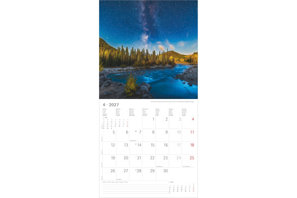 ALPHA EDI Bildkalender 2027 161868 Emotions ML 30x30cm