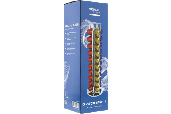 NORDIC Q Barista Capsule Holder HTPSLCF13 Nespresso, 40 pcs rotate