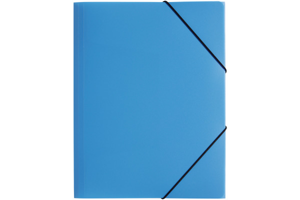 PAGNA Gummibandmappe Trend A3 21638-13 hellblau 3 Klappen