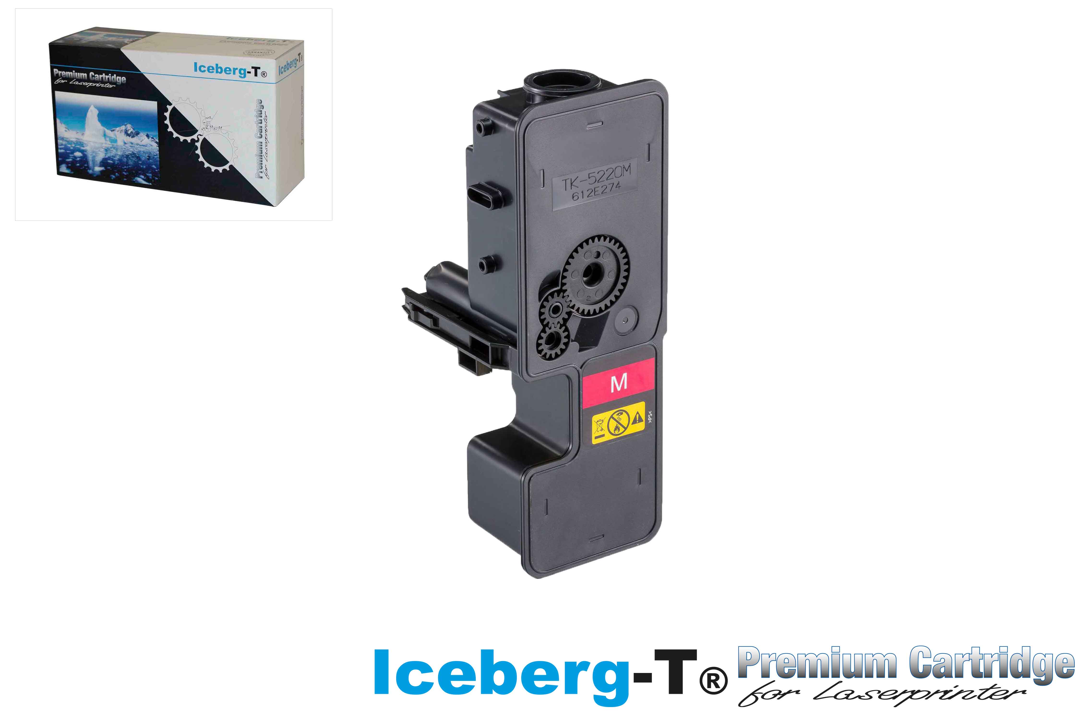 Iceberg-T Toner TK-5220M 1'200 Seiten, magenta