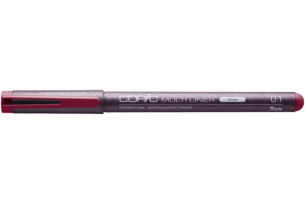 COPIC Multiliner 0.1mm 22075527 wine