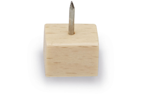 MAGNETOP. Design Pinwand-Nadeln 25 Stück 111165549 Wood Series, Birke 18x13x13mm