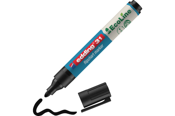 EDDING Flipchart Marker 31 1.5-3mm 31-1 schwarz