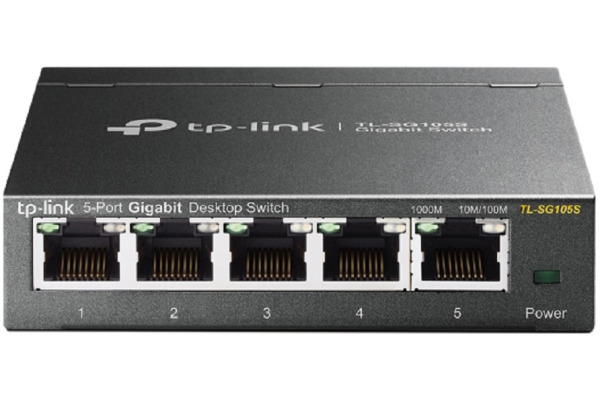 TP-LINK 5-Port Gigabit Desktop Switch TLSG105S Desktop Steel Case