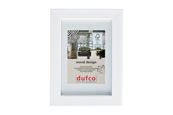 DUFCO Holz-Bilderrahmen 21x29.7cm 1610.8058 Toronto weiss