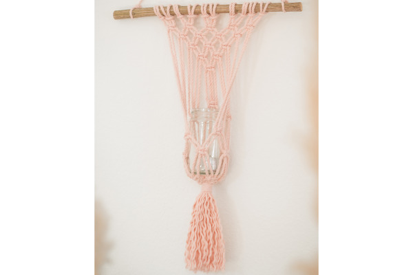 I AM CREA Macrame Rope 6205.2 powder, 5mm, 330g