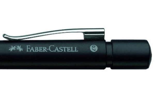 FABER-CA. Druckbleistift GRIP 2011 0.7mm 131287 schwarz met. Radierer