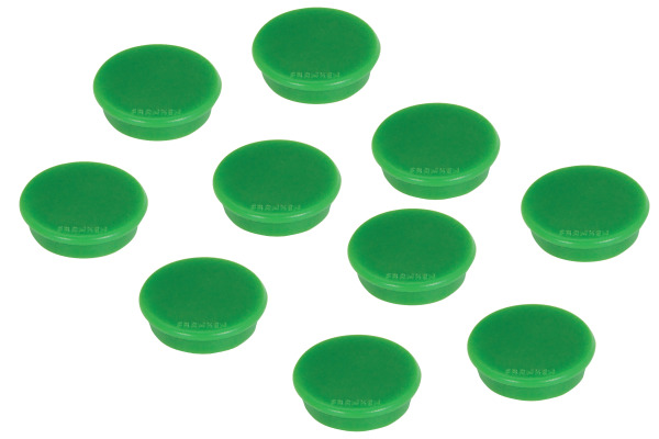 FRANKEN Magnete 38mm HM38 02 grün 10 Stück