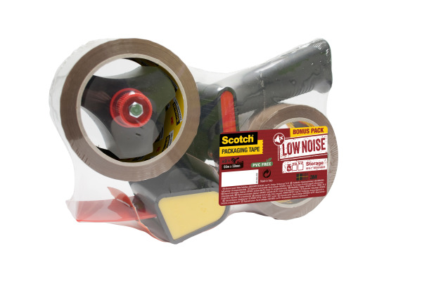 SCOTCH Verpackungsband 50mmx66m 309/PROM 1 Abroller + 2 Rollen