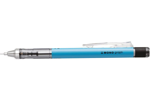 TOMBOW Druckbleistift 0.70mm SH-MG43-R MONOgraph, neon blau
