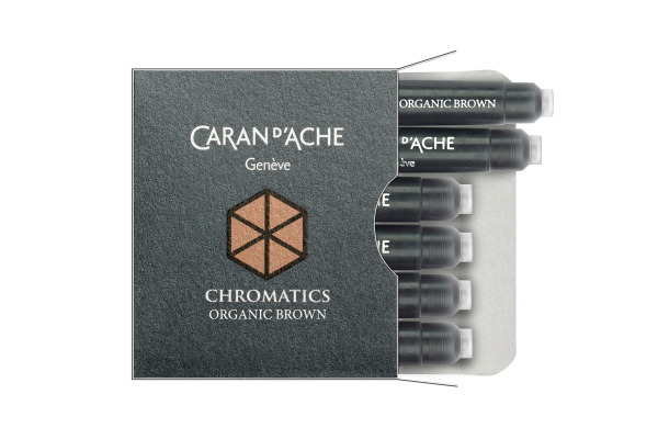 CARAN D'A Tintenpatrone 8021.049 Organic Brown 6 Stück