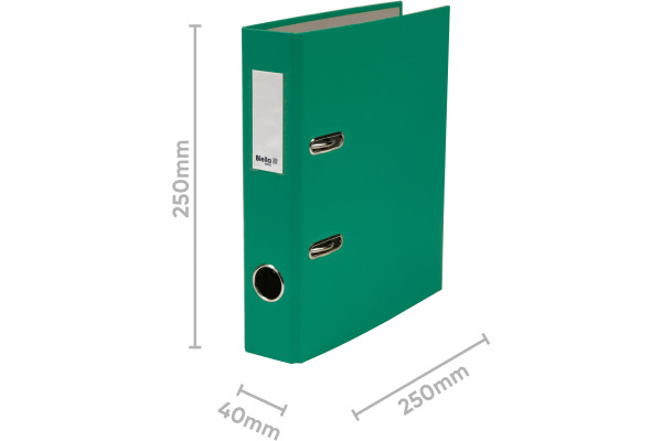 BIELLA Ordner Plasticolor 4cm 10750430U grün A5