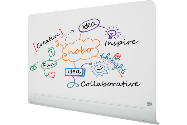NOBO Whiteboard Premium Plus 1905191 Glas, magnetisch 993x559mm