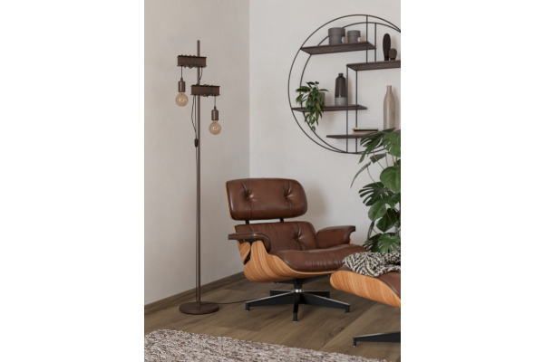 EGLO Stehleuchte TOWNSHEND 4 43526 braun