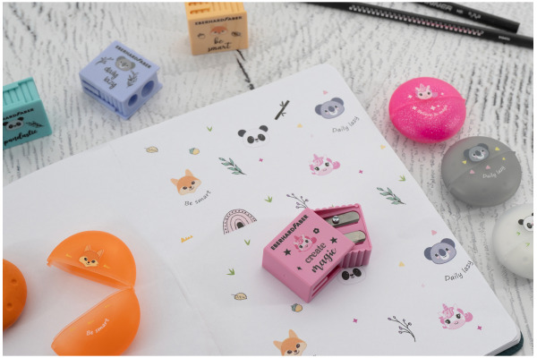 EBERHARD Radierer Animal 585419 4 Stück, assortiert