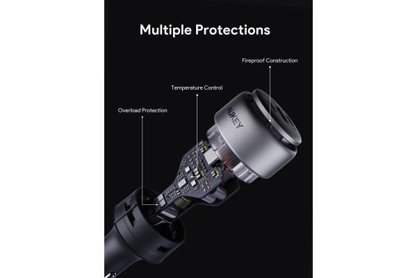 AUKEY Pathfinder PD CarChar. 100W CC-P3 3-Port,USB-A&C