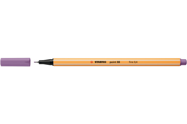 STABILO Fineliner Point 88 0.4mm 88/62 grau violett