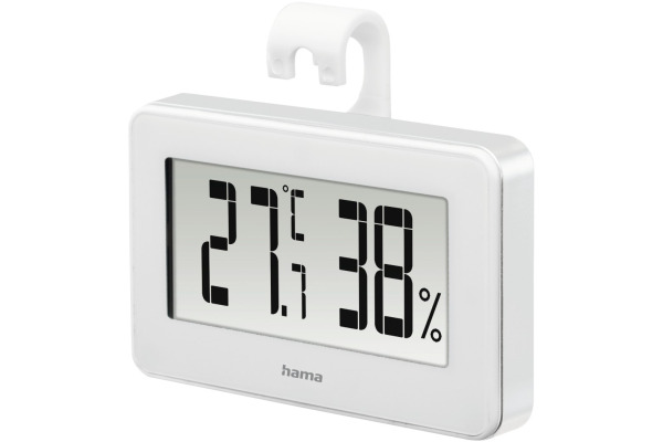 HAMA Thermo- / Hygrometer Mini 186363 weiss