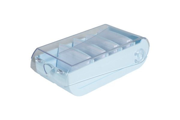 EXACOMPTA Karteikartenbox Bunny A8 5336223D pastellblau 10x6.2x19.5cm
