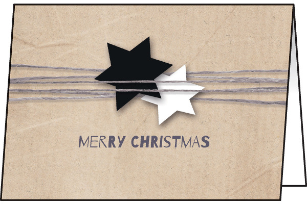 SIGEL Weihnachtskarten DS079 Christmas Wrapping 25 Stk.