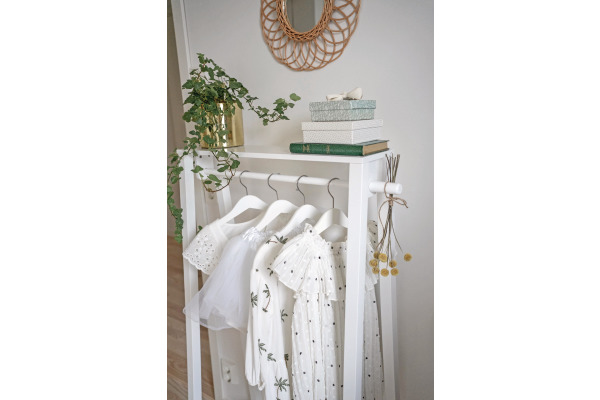 JABADABAD Stand Garderobe H13208 weiss