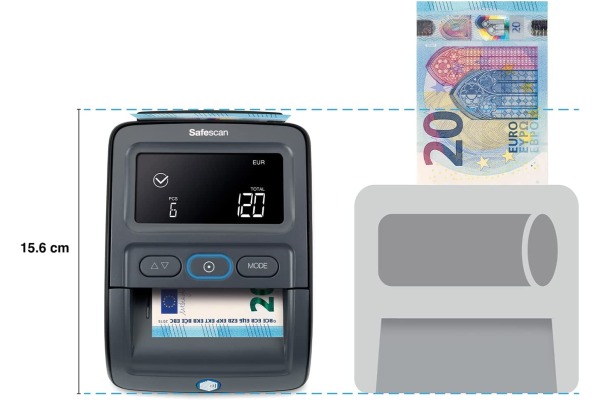 SAFESCAN Auto. Geldscheinprüfgerät SS155-SG2 schwarz