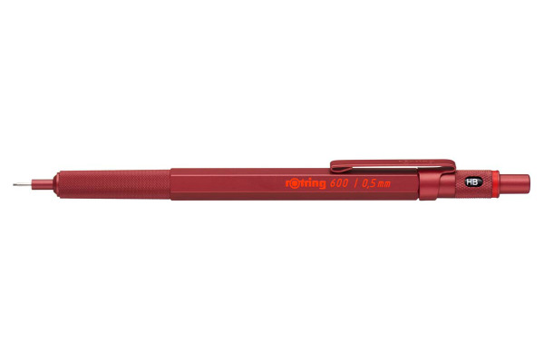ROTRING Feinminenstift 600 0.5mm 2114264 rot metallic