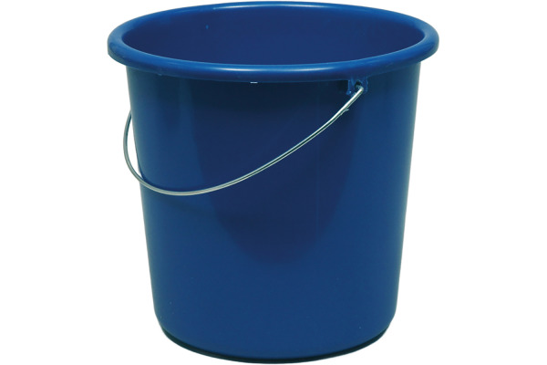 WEBSTAR Plastikeimer, Metallbügel 5lt 12233.3 blau