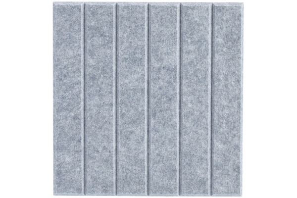 ZELLER Pinboard-Set, 4tlg. 30x30 cm 11579 hell-/dunkelgrau