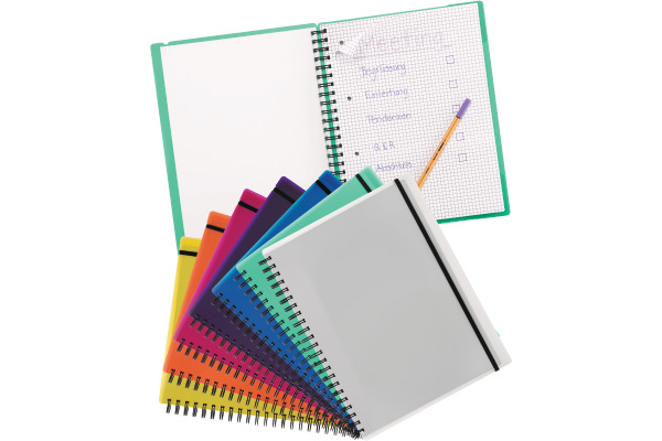 KOLMA Notizbuch Easy A4 06.550.00 transparent