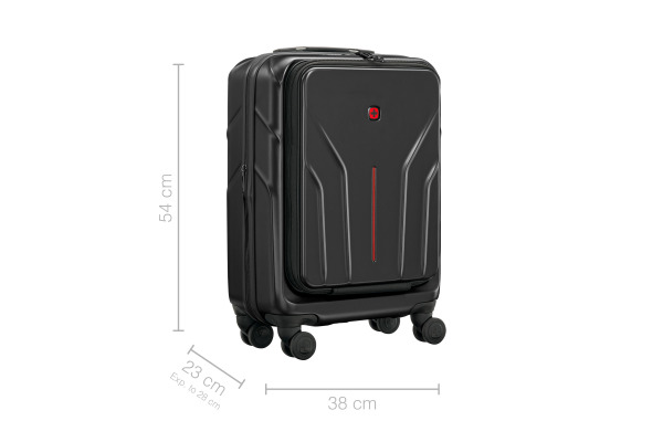WENGER Hardside Carry-On 653323 Amplix Black