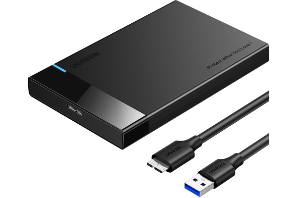 UGREEN Hard Drive Box 30848 2.5 Inch, 5Gbp, USB 3.0 SATA
