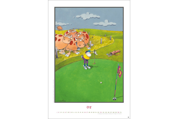HEYE Bildkalender 2027 1200+27 Mordillo DE 37x53.5cm