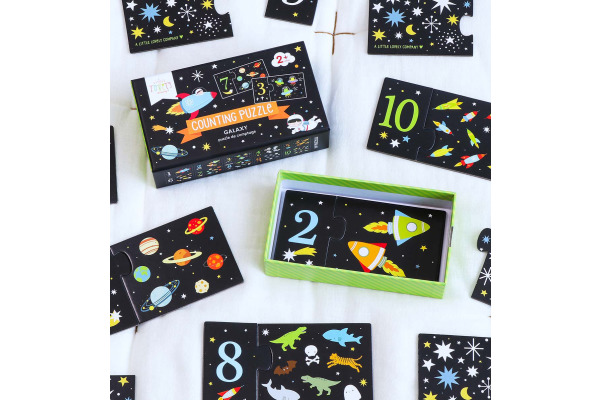 ALLC Zahlenpuzzle 17x10x4.4cm PGCPGA14 Galaxy 20-teilig