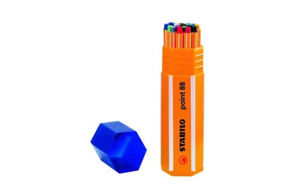 STABILO Fineliner Point 88 0.4mm 8820-1 Big Point 20 Stück