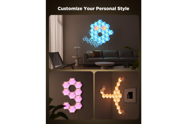 GOVEE Glide Hexa Light Panels H606AC81 Hexa Ulta 7 Stück