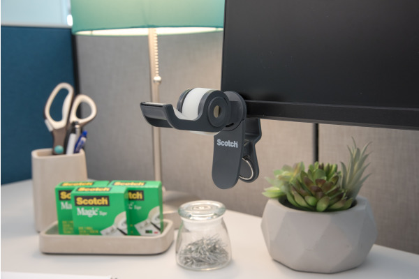 SCOTCH Abroller Clip and Twist türkis C19CLIPTL 1 Rolle Magic Tape 19mmx8.89m