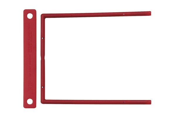 DUFCO Heftverschluss 51006 D-Clip rot 20 Stk.