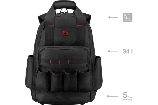 WENGER Tool Backpack ADVANCED 653723 Black