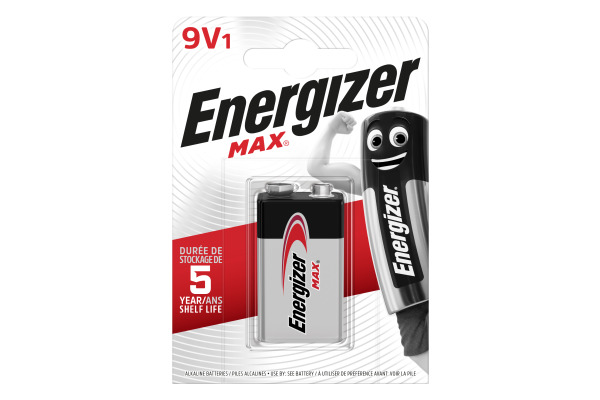 ENERGIZER Batterie Max 9V 6LR61 1 Stück