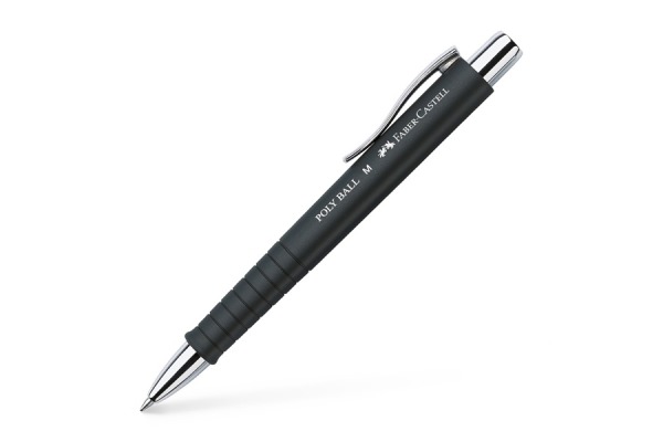 FABER-CA. Kugelschreiber POLY BALL 0.5mm 241199 schwarz