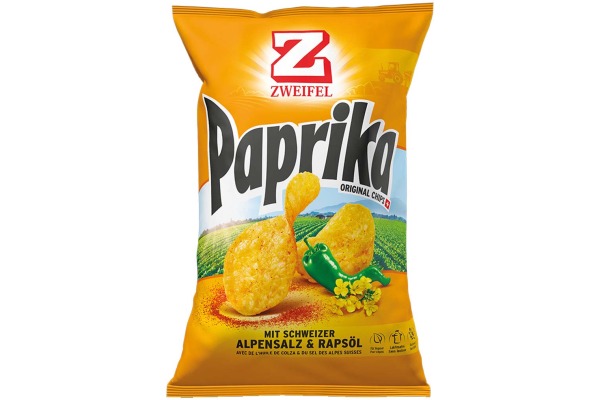 ZWEIFEL Chips Paprika 2070 175g