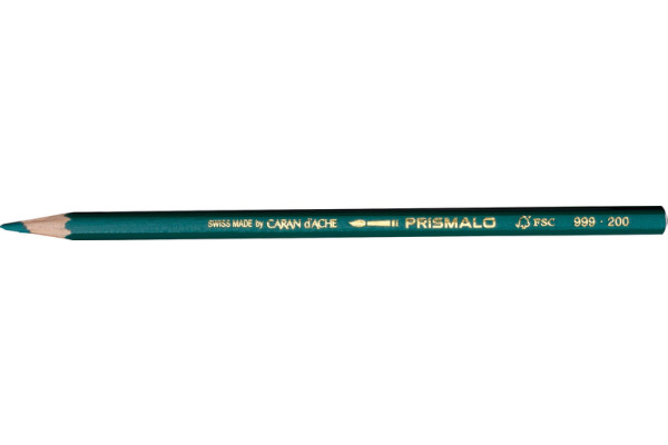 CARAN D'A Farbstifte Prismalo 3mm 999.200 blaugrün