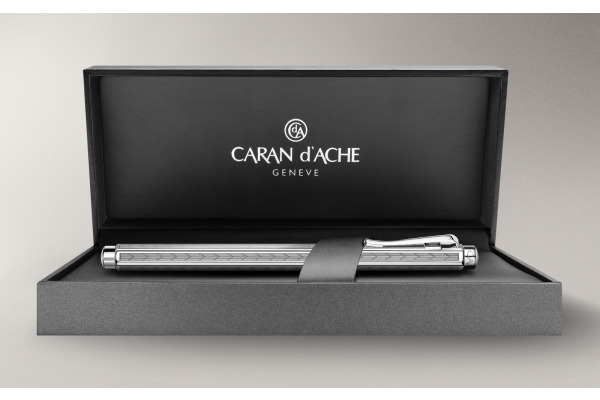 CARAN D'A Druckbleistift Ecridor 0,7mm 4.286 platiniert, Chevron