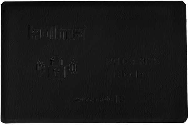 KOLMA Sperrkarte RFID 09.148.06 schwarz 85x55mm