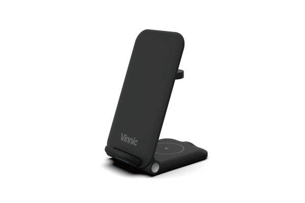 VINNIC 3-in-1 Trivor Wirel.Charger VP-PD-31W iPh.AirPods&Apple Watch Bl.